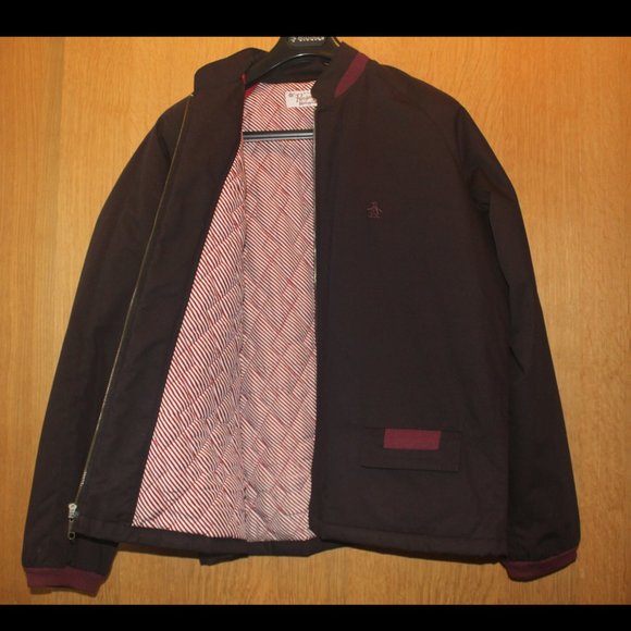 SOLD - ORIGINAL PENGUIN Bomber Jacket (NWOT) - Picture 3 of 6